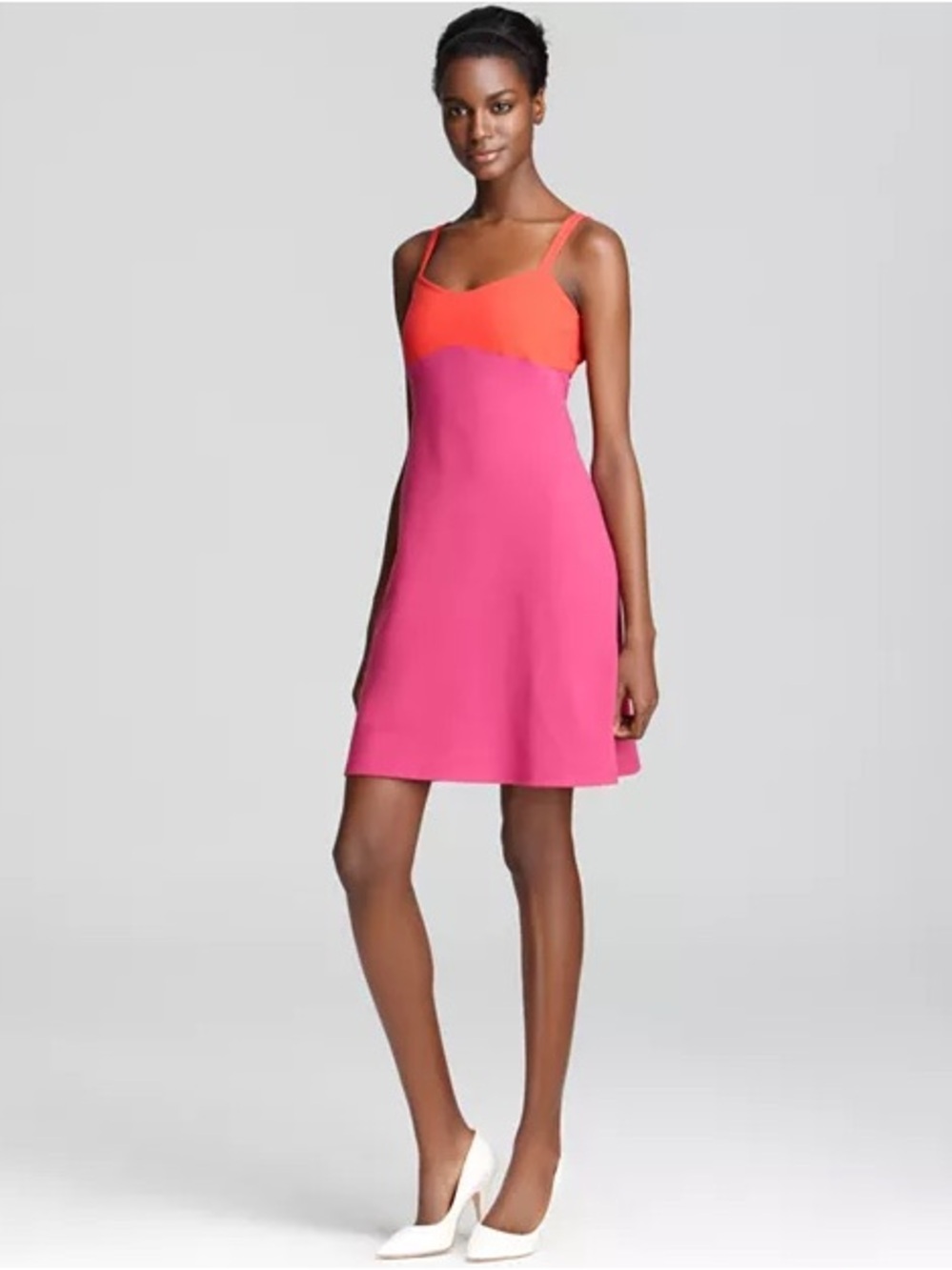 Susana Monaco Color Block Open Back Dress. Size Small. NWOT!